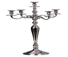 Kerzenständer - 5-armig - Gold, Silber, Kupfer und Weiß - Hochzeit - Dekoration - Versand