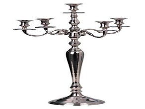 Kerzenständer - 5-armig - Gold, Silber, Kupfer und Weiß - Hochzeit - Dekoration - Versand
