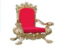 Thron - Stuhl -  Weihnachtlich - Weihnachten - Sitz - Barock - Sessel - Weihnachtsthron