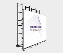 LEDWall 4,5m x 2,5m P4 / Videowand / Videowall / LED-Wand / Public Viewing /