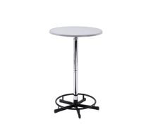 Stehtisch mit Fußstütze 90 cm mieten – Stehtisch, Bistrotisch, Hochtisch, Partytisch, Miettisch