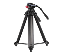 Profi Videostativ 170 cm Andoer mit Fluid-Kopf bis 10 kg Kameragewicht