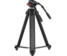 Profi Videostativ 170 cm Andoer mit Fluid-Kopf bis 10 kg Kameragewicht