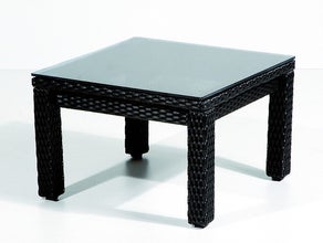 Rattan Beistelltisch