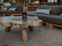 Massivholz Lounge Tisch Natur - Galerie - Bild 2