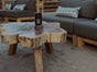Massivholz Lounge Tisch Natur - Galerie - Bild 2