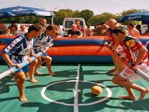 Human Table Kicker - Riesenkicker - Menschenkicker XXL - Life Soccer - Humansoccer inkl. 19% MwSt.