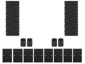 DVA Line Array Set FLY12T-8B-4L mieten – PA-Lautsprecher, Musikbox, Beschallungsanlage, Tonanlage