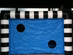 aufblasbare Fußballtorwand / aufblasbares Fußballtor