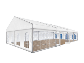 Festzelt 10 x 20 m mit Boden mieten – Veranstaltungszelt, Festzelt, Eventzelt, Partyüberdachung