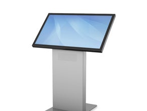 Displaypult 42" silbergrau
