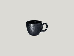 Karbon Espressotasse schwarz 8cl