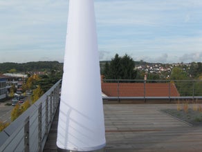 Aircone 5 m Lichteffekt mit LED, Leuchtsäule, Dekoeffekt, Lichtkegel