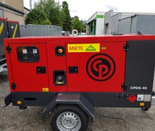 Generator 42 kVA, Stromerzeuger, Aggregat