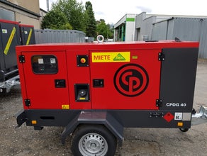 Generator 42 kVA, Stromerzeuger, Aggregat