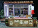 Provence Hausfassaden, Frankreich, Paris, Hausfront, Marktstand