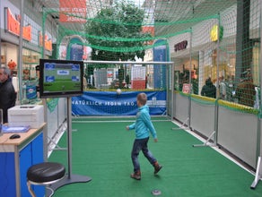 Elektronisches Fußballtor mieten