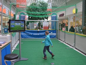 Elektronisches Fußballtor mieten