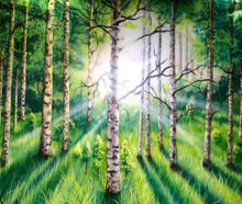 Wald Bühnenbild, Wald Kulisse, Waldlandschaft