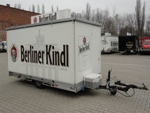 Bierwagen / Ausschankwagen 4-ltg mit Kühlzelle (Berliner Kindl)