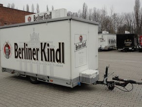 Bierwagen / Ausschankwagen 4-ltg mit Kühlzelle (Berliner Kindl)