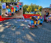 Kindereisenbahn | 7 x 5,5 Meter | 230 Volt