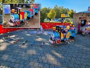 Kindereisenbahn | 7 x 5,5 Meter | 230 Volt