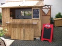 Bambus Bude, Bambushütte, Bambus Bar, Bambusbude, Bambusbar, Imbissbude