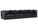 Rattan Lounge / Sofa / Couch eckig