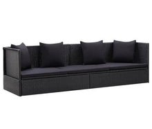 Rattan Lounge / Sofa / Couch eckig