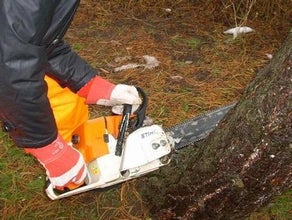 Kettensäge 50 cm Schwertlänge, Benzingemisch