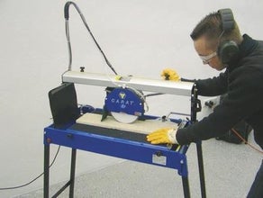 Fliesenschneider bis 45 cm Schnittlänge, Elektro