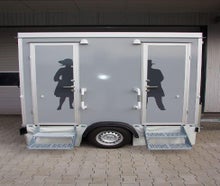 Toilettenwagen 1&1 silber