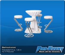 Barhocker-Set Z weiss
