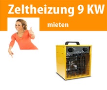 Zeltheizung 9 KW