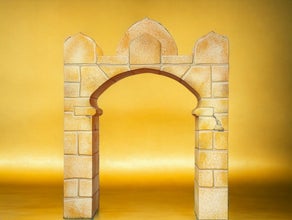 Tor Orient Orientalische Dekoration Eingangstor