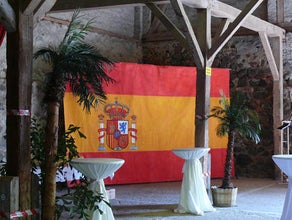 Spanische Eventdekoration - Bühnenbild