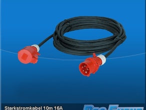 Starkstromkabel 10m 16A