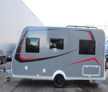 Wohnwagen mit Einzelbetten, Mover, Markise, Fahrradträger