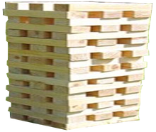 Mega Wackelturm "Jenga"