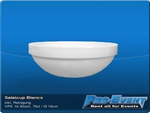 Salatschüssel Bianco