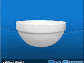 Salatschüssel Bianco