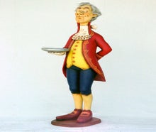Englischer Butler Figur, England, London, Diener