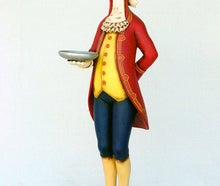 Englischer Butler Figur, England, London, Diener