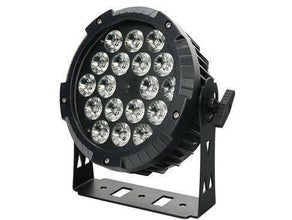 Outdoor IP 65 LED Floorspot mit 180 Watt mit RGBW Farbmischung / kann auch aufgehängt werden / DMX-steuerbar / wasserdicht