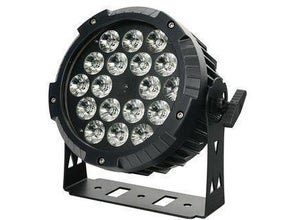 Outdoor IP 65 LED Floorspot mit 180 Watt mit RGBW Farbmischung / kann auch aufgehängt werden / DMX-steuerbar / wasserdicht