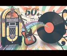 Bühnenbild Rock and Roll - 50s- Dekoration