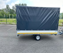 Anhänger 750 kg mit Plane 3m Innen mit Klasse B XXL Anhänger