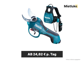 Akku-Astschere mit Rucksack mieten - ab 24,62 € pro Tag