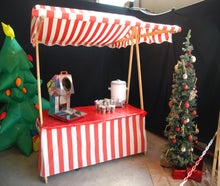 Markststand im nostalgischen Stil  Weihnachtsmarkt inkl. 19% MwSt.